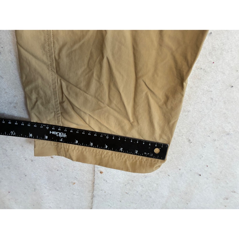 Mountain Hardwear Womens Dynama/2 Ankle Pants Tan Khaki Hiking Belted Size 12/30 - Picture 7 of 12